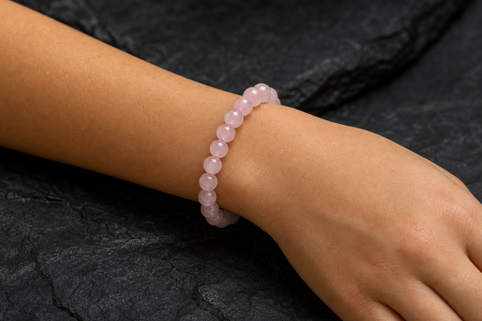Rose Quartz Bracelet – Love, Compassion, and Emotional Healing
