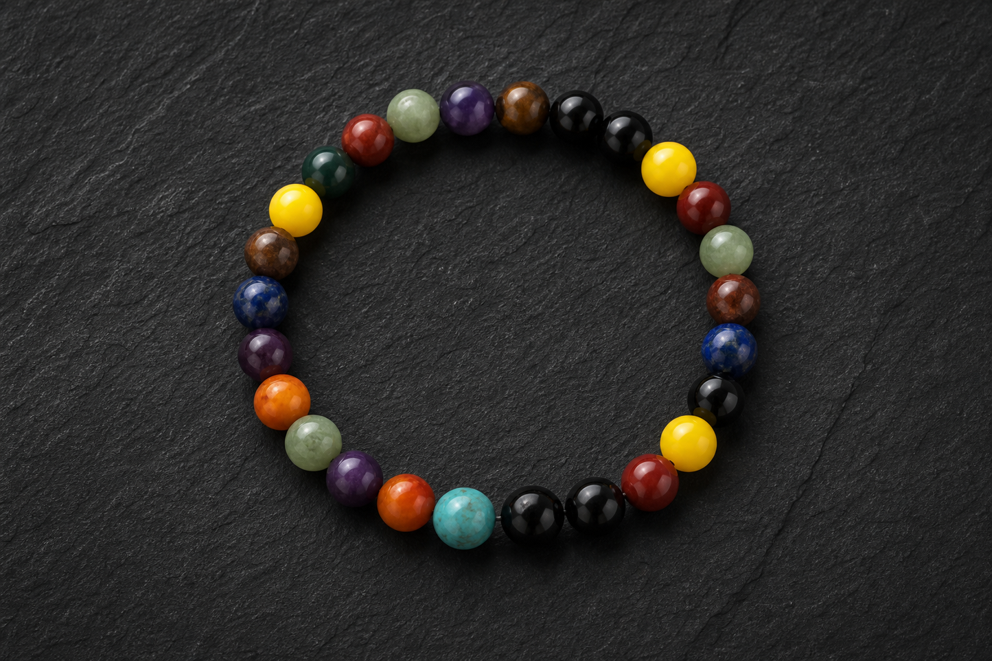 Seven Chakra Bracelet – Balance, Healing, and Positive Energy