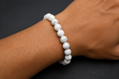 Howlite Bracelet – Calmness, Patience, and Stress Relief
