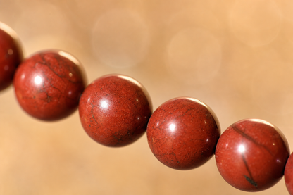 Red Jasper Bracelet – Stability, Courage, and Vitality