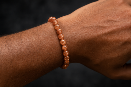 Golden Sunstone Bracelet – Joy, Leadership, and Positive Energy