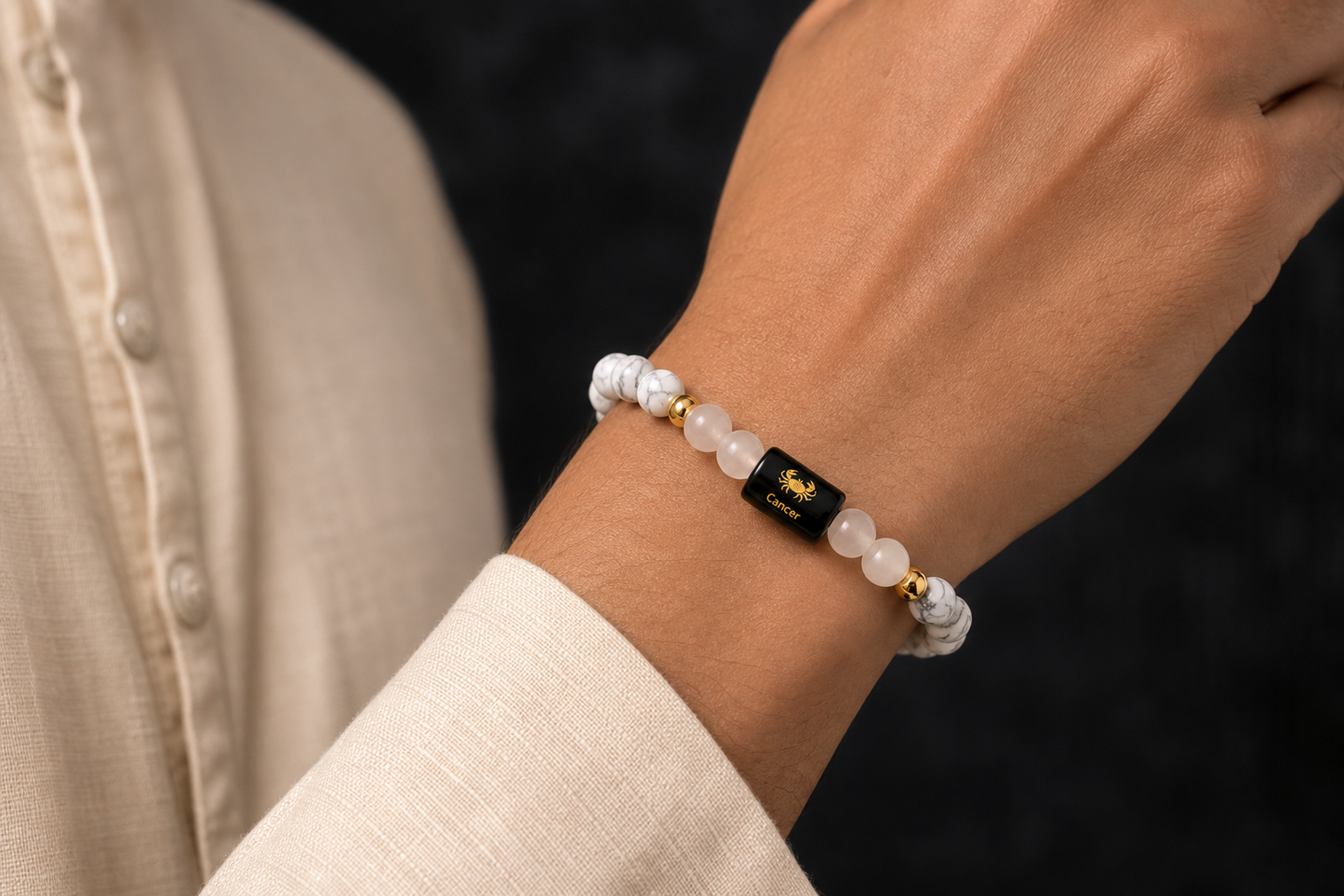 Cancer Zodiac (Karka Rashi) Bracelet | DOB: 21 Jun – 22 Jul
